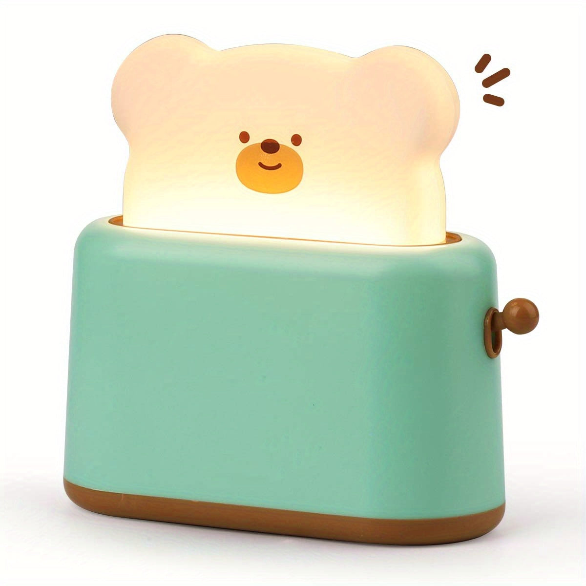 GlowSphere - Charmig Färgglad LED Nattlampa för Sängrumsinredning