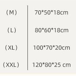PupDreams Säng - Mjuk & Andningsbar Ortopedisk Stor Hundsäng