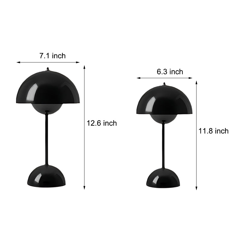 BloeiLicht - Bärbar LED Bordslampa med Dimmer