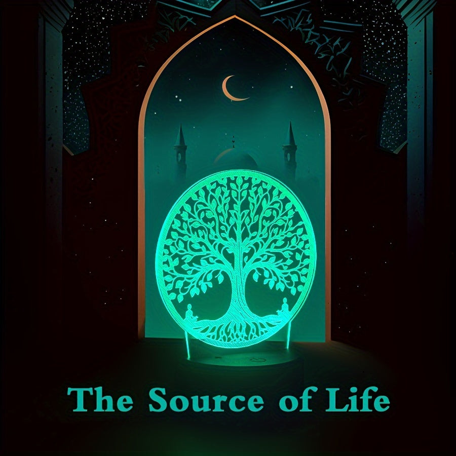 BoomLamp - 3D Akryl Nattlampa USB-driven