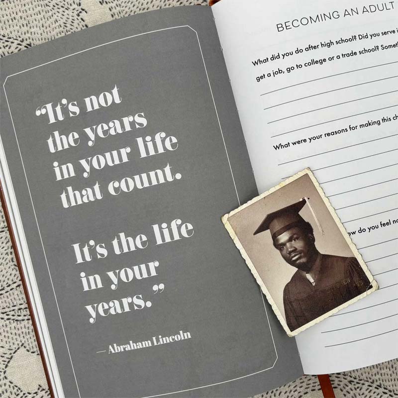 Royaleva Pappa, Jag Vill Höra Din Berättelse - Arv Utgåvan Läder Inslagen Hårdpärm