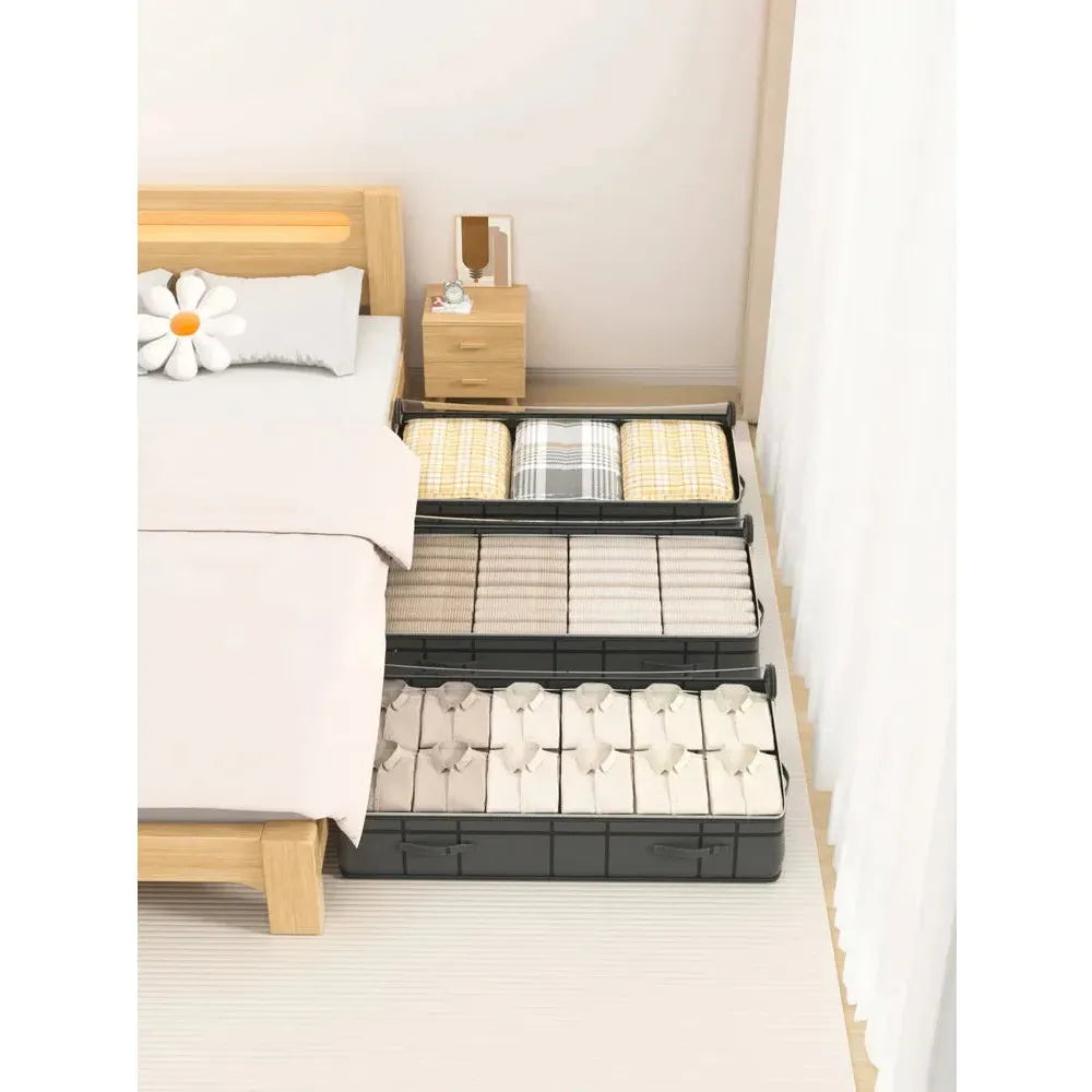 QuiltStorage Bag - Fällbar Förvaringslåda med Stort Utrymme för Sänglinne