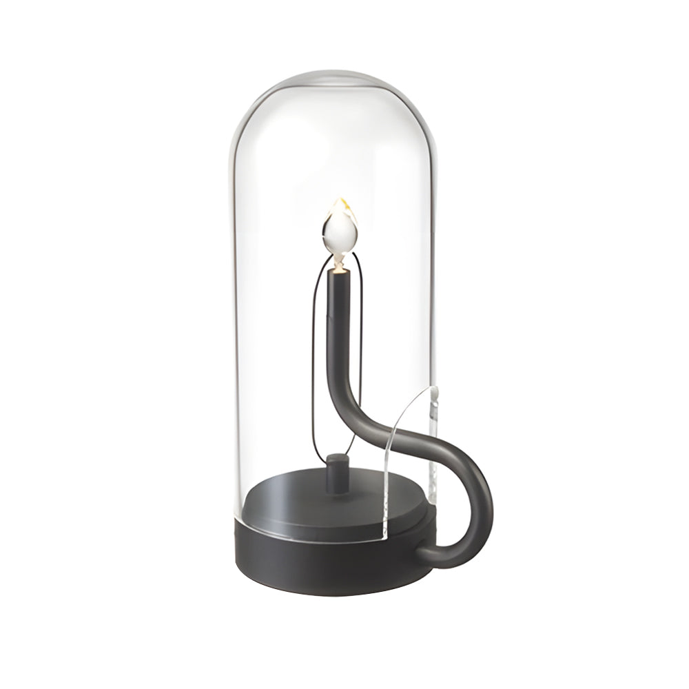 NordicGlow - Opladdningsbar Trådlös LED Bordslampa med Inbyggt Batteri