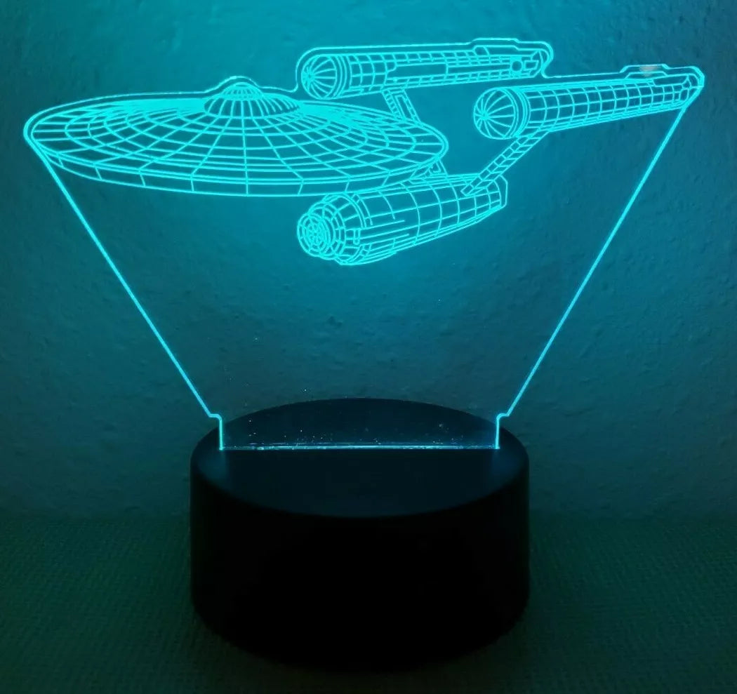 3D Optisk Illusionslampa