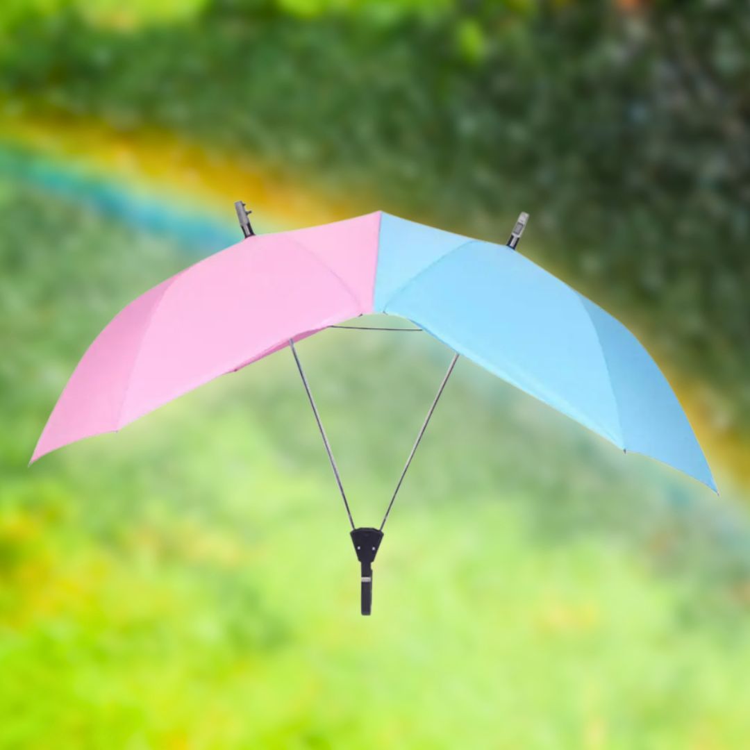 Carvallo - Dubbelparaply för par med UV-skydd