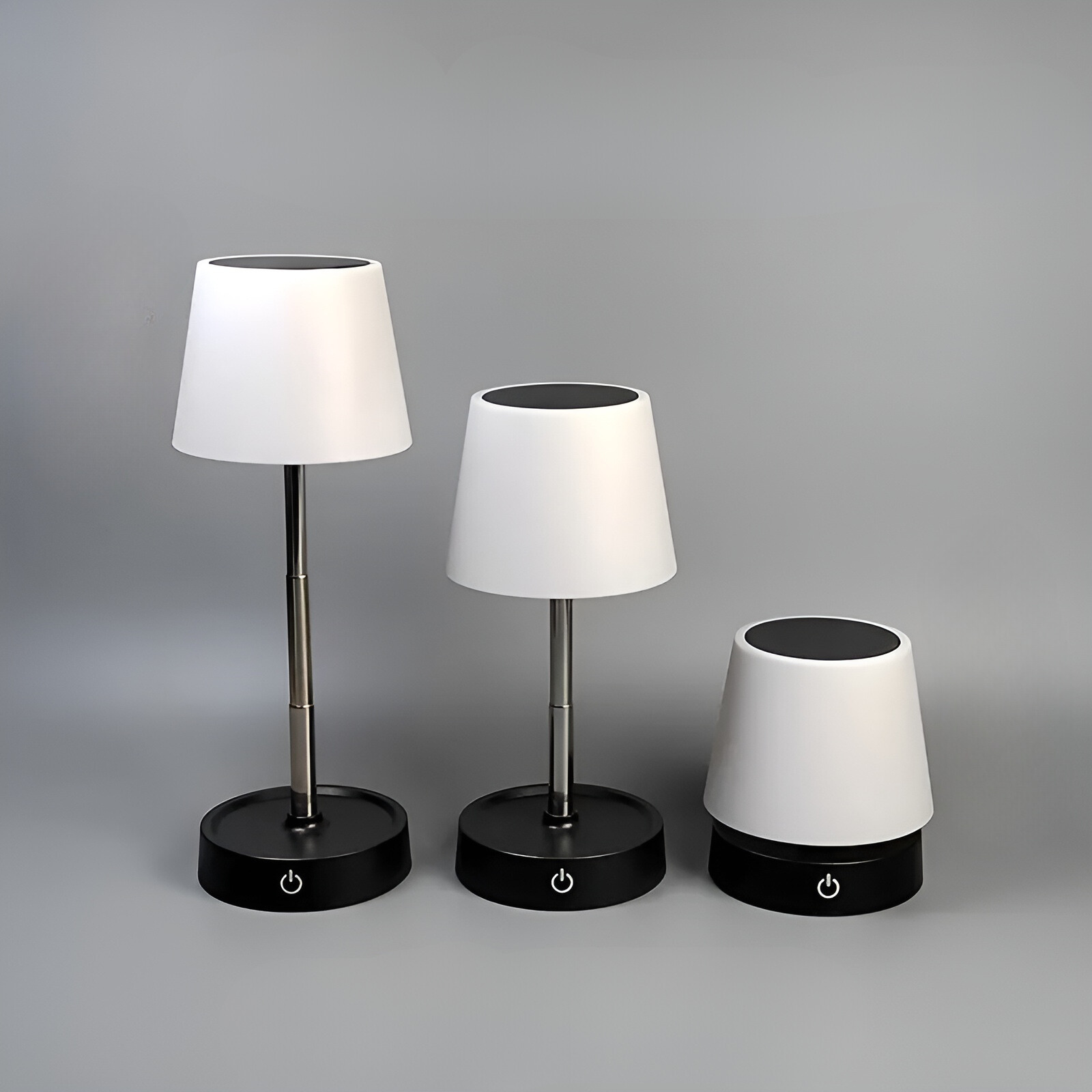 GlowLume Light - Återuppladdningsbar Touch-LED-bordslampa