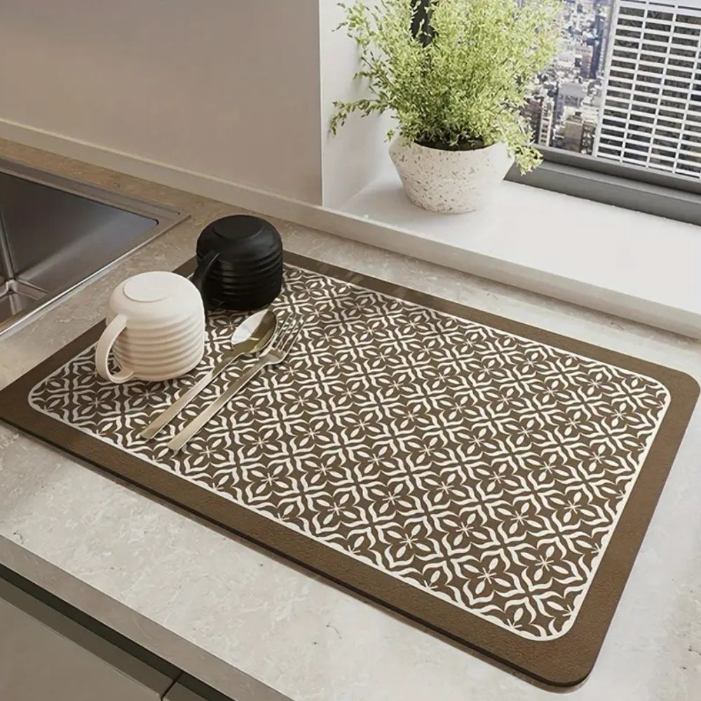 Mandala Kök Disk Torkmatta