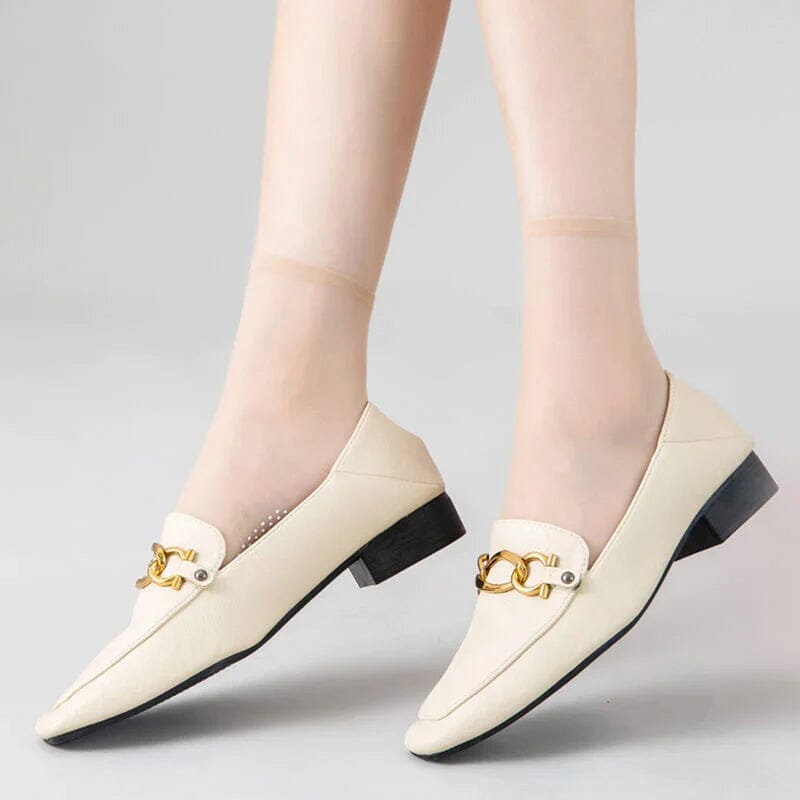 Carvallo | CrystalSocks - Osynliga, halkfria Crystal Silk strumpor