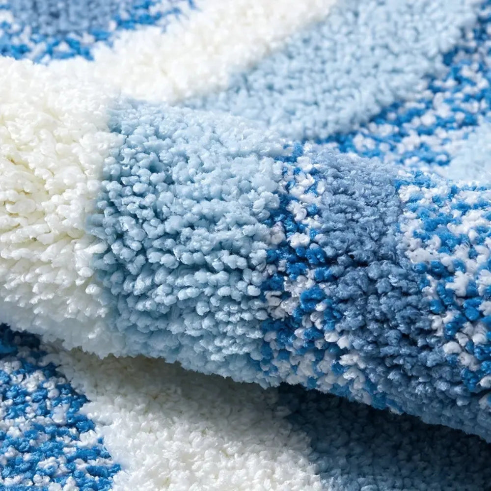 Seaside Ocean Waves Antiskid Bathroom Mat