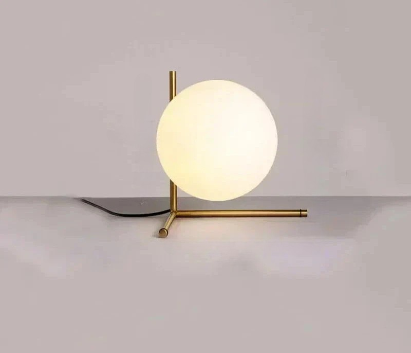 GlassLume - Modern Minimalistisk Glas Bordslampa | Stilig Belysning