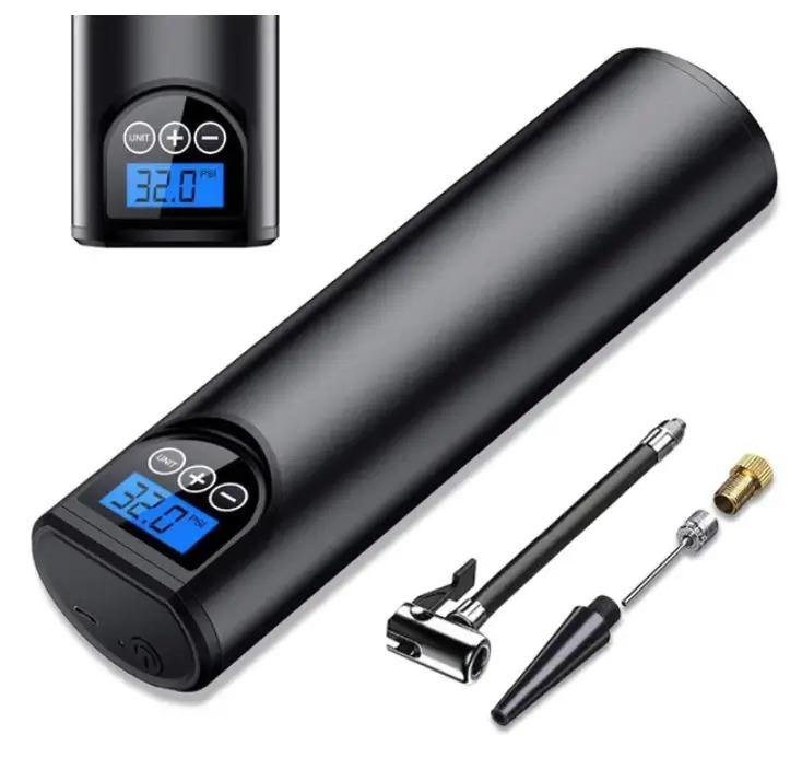 Bärbar Elektrisk Luftkompressor Med Digitaldisplay