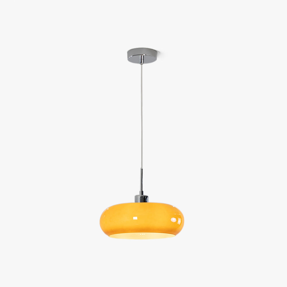 Hailie Modern LED Taklampa Orange/Vit Metall/Glas Vardagsrum/Sovrum