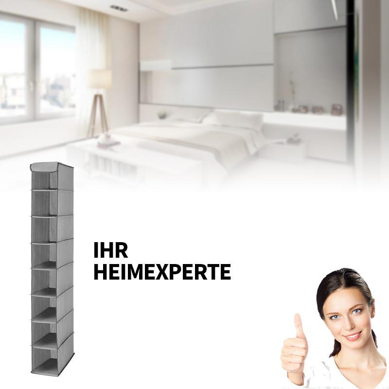 Carvallo - 10 sektioner skor klädesorganisatör