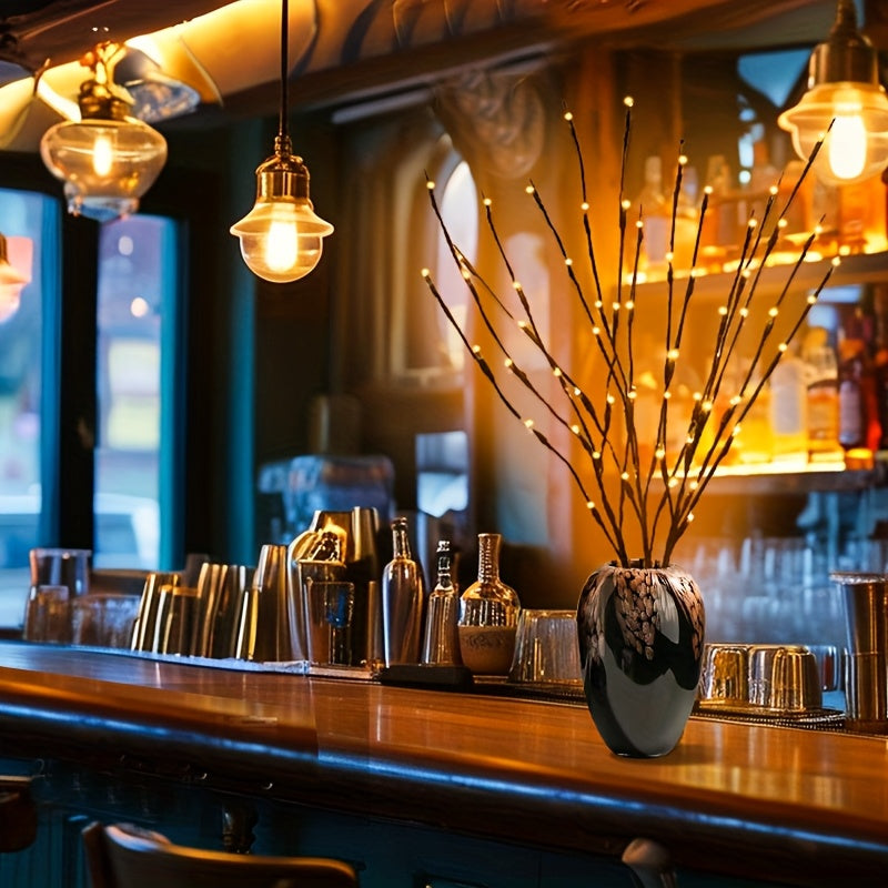 TwinkleBranch - 20 LED Taklampor, Batteridrivna, Dekorativ Belysning