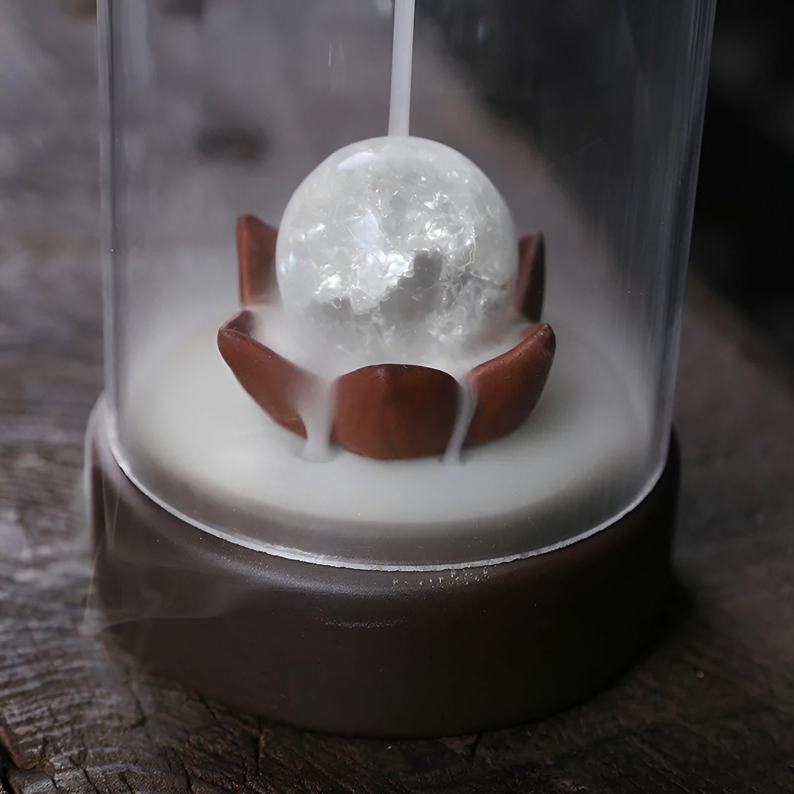 SoothingFlow Brännare - Vindskyddad Backflow Rökelsebrännare