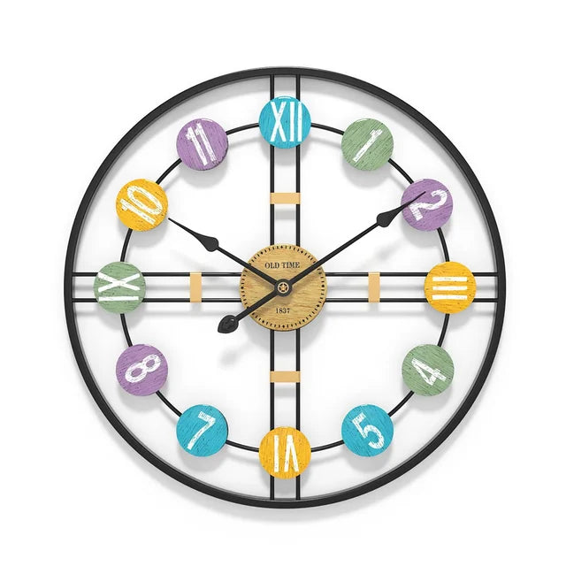 Carvallo - Vintage väggur för elegant inredning