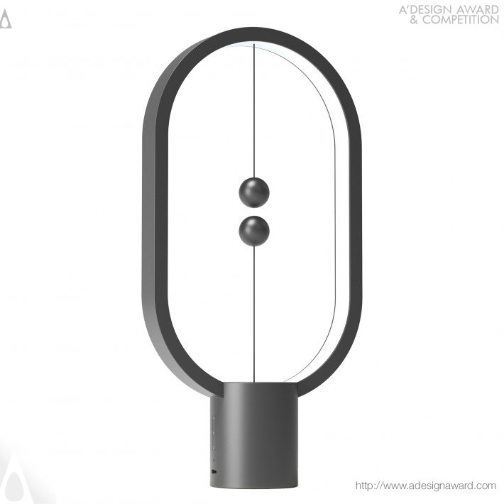 Snygg LED Magnetisk Touch Skrivbordslampa