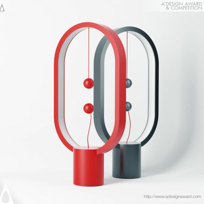 Snygg LED Magnetisk Touch Skrivbordslampa