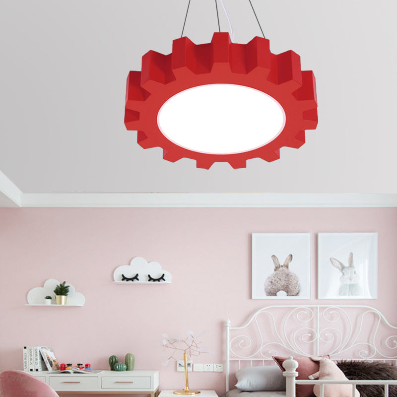 Lekfull LED Hänglampa för Barn - Akryl & Glada Färger