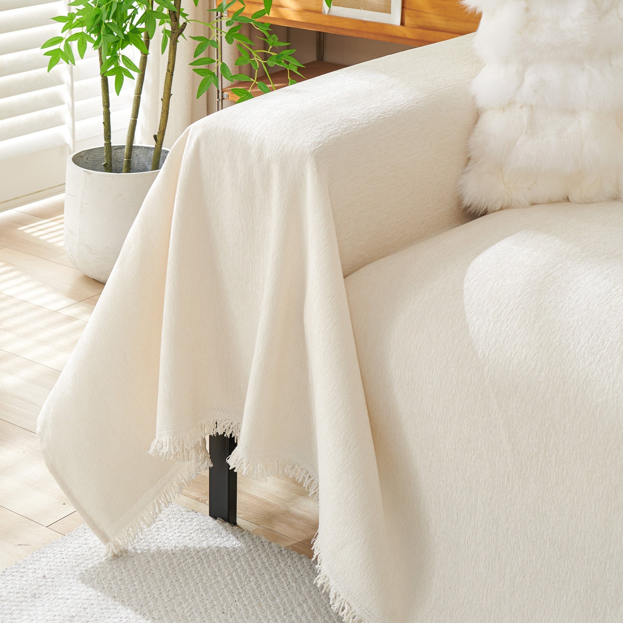 Pure Embrace Sofföverdrag - Modernt, Styligt & Hållbart Soffskydd