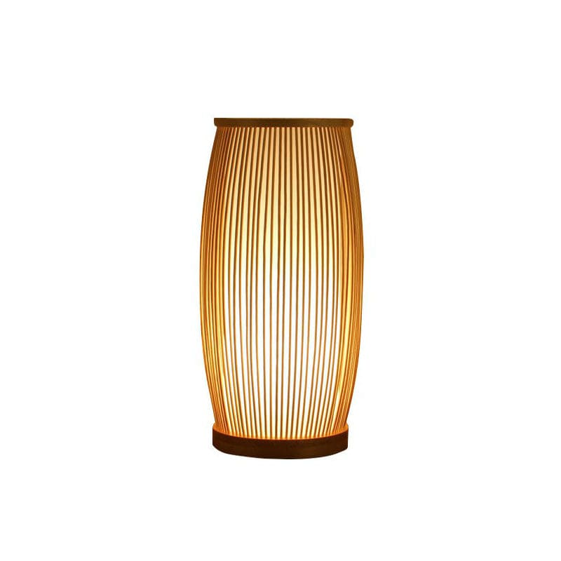 BambooGlow - Bambu Bordslampa Nattljus – Stilig Trälamps