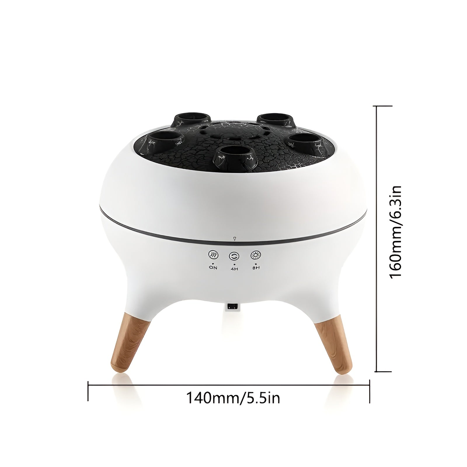 Aromadiffusor i manetform – färgväxling & fjärrkontroll | Luftrengörare för hemmet & kontor