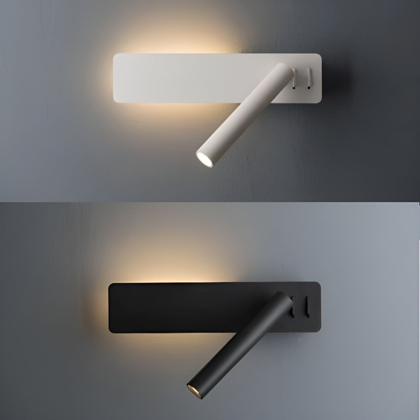 NordicBright Light - Nordic LED Vägglampa med Switch