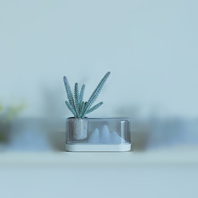 MountainLight - Konstnärlig Uppladdningsbar LED Bordslampa med Förvaringskopp