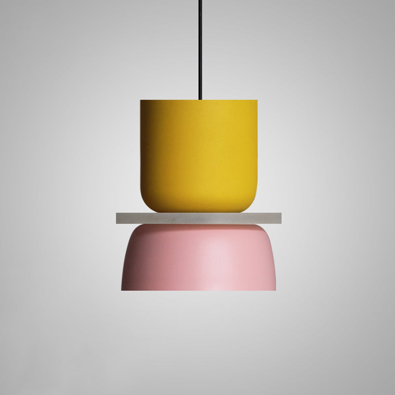 Färgglad Modern LED Hänglampa Macaron Stil