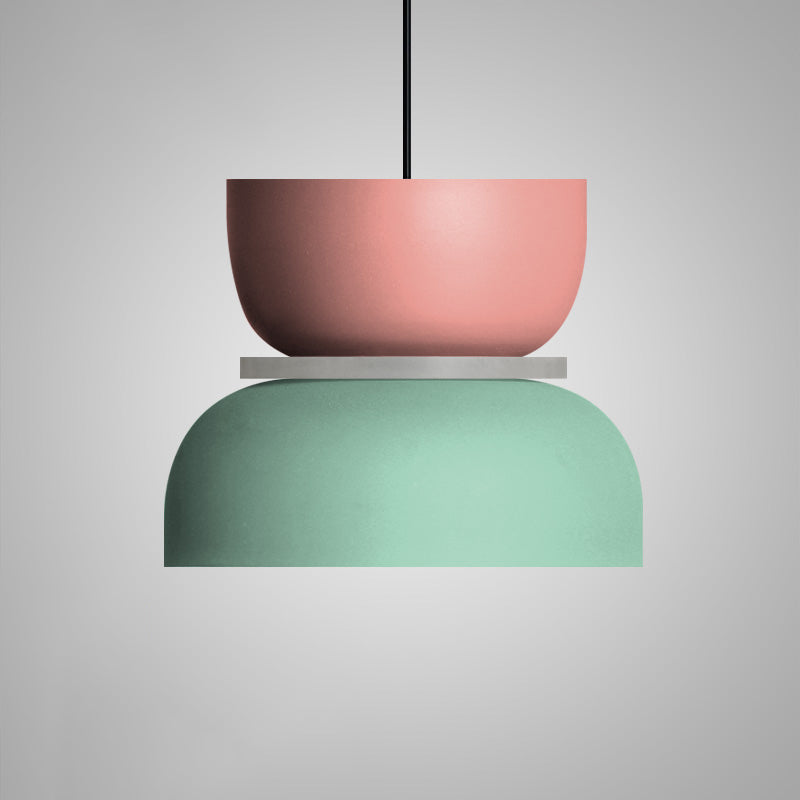 Färgglad Modern LED Hänglampa Macaron Stil