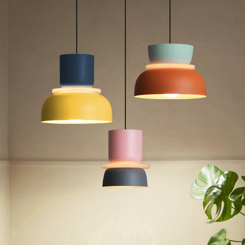 Färgglad Modern LED Hänglampa Macaron Stil