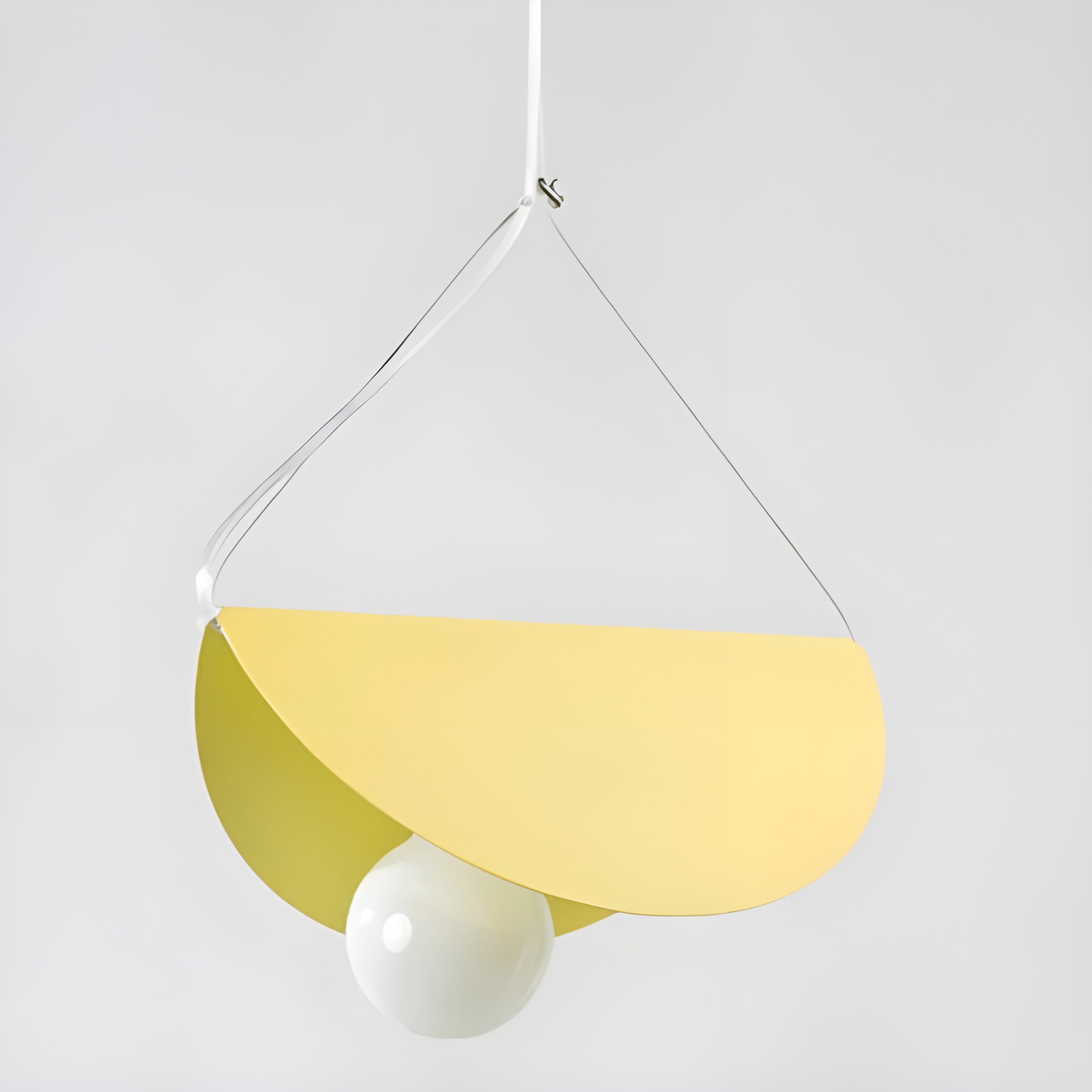 SparkLite Ljus - Fållad Metall Hängande Taklampa