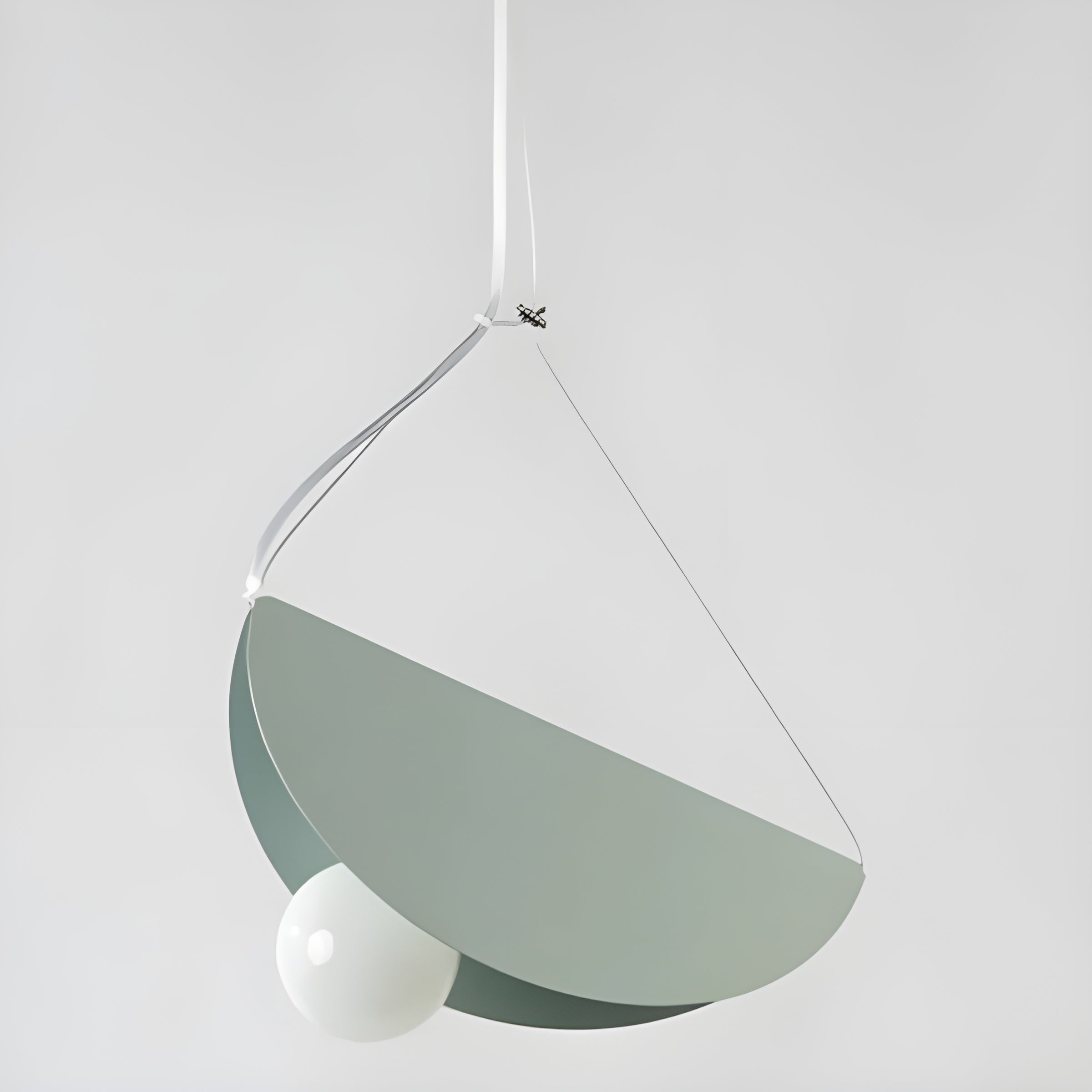 SparkLite Ljus - Fållad Metall Hängande Taklampa