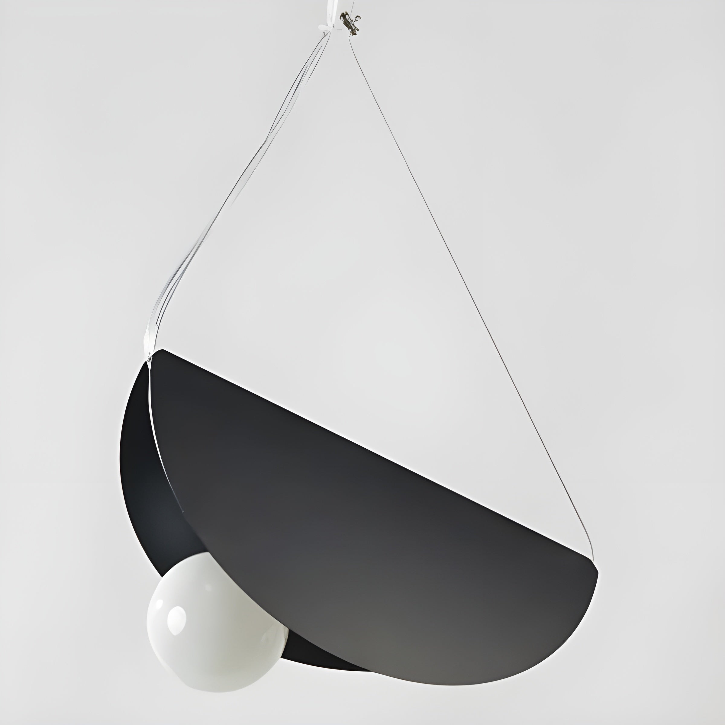 SparkLite Ljus - Fållad Metall Hängande Taklampa