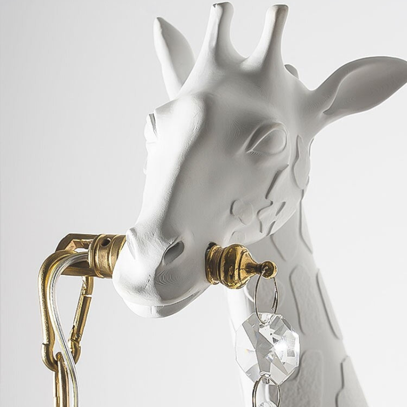 Elegant Giraff Vägglampa – Lyxig och Unik Design