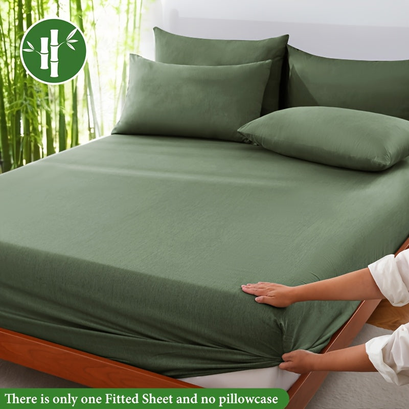 Sommar Cool Bamboo Fiber Fitted Sheet – Lyxig Andas Komfort