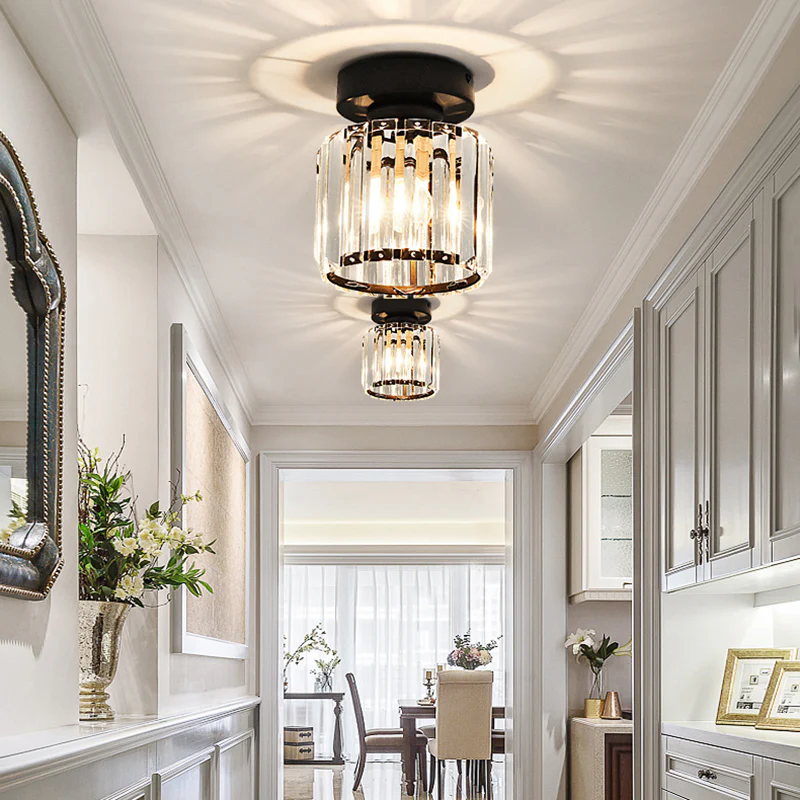 Modern Flush Mount Ceiling Light – 1-Ljuskälla Hall Fixture
