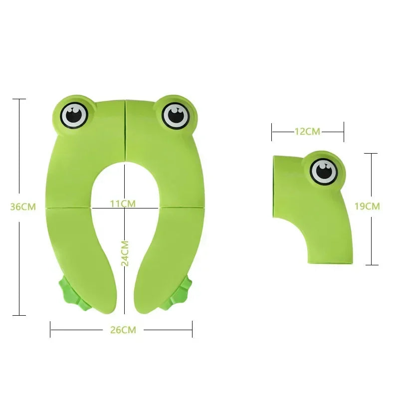 Hopfällbar toalettstol för potträning