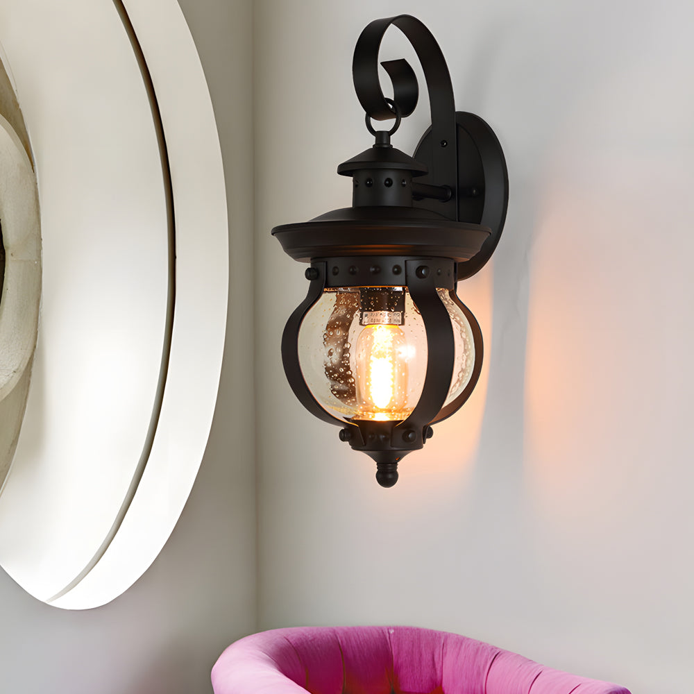 1-Lamps LED Utomhusvägglampa med Böjd Arm