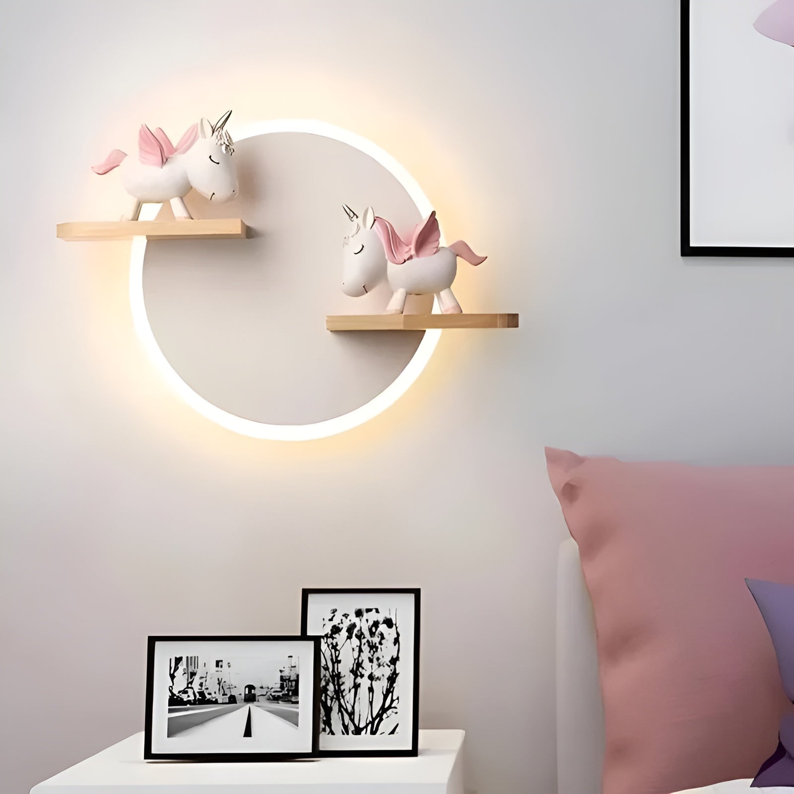StarryCharm Light - Nordisk Kreativ LED Sänglampa för Barn