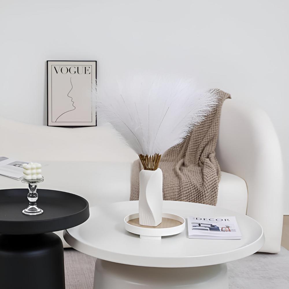 Stiliga Faux Pampas Gräs Stjälkar | 3 St