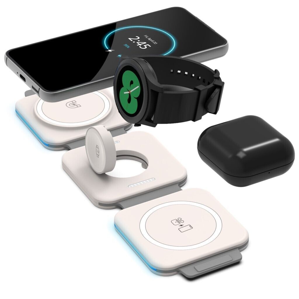 Trådlös laddningsplatta för reseapparater