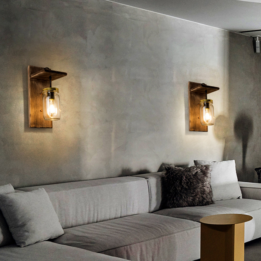 Heritage Lantaarn Vägglampa, Sovrum/Vardagsrum, Trä och Metall