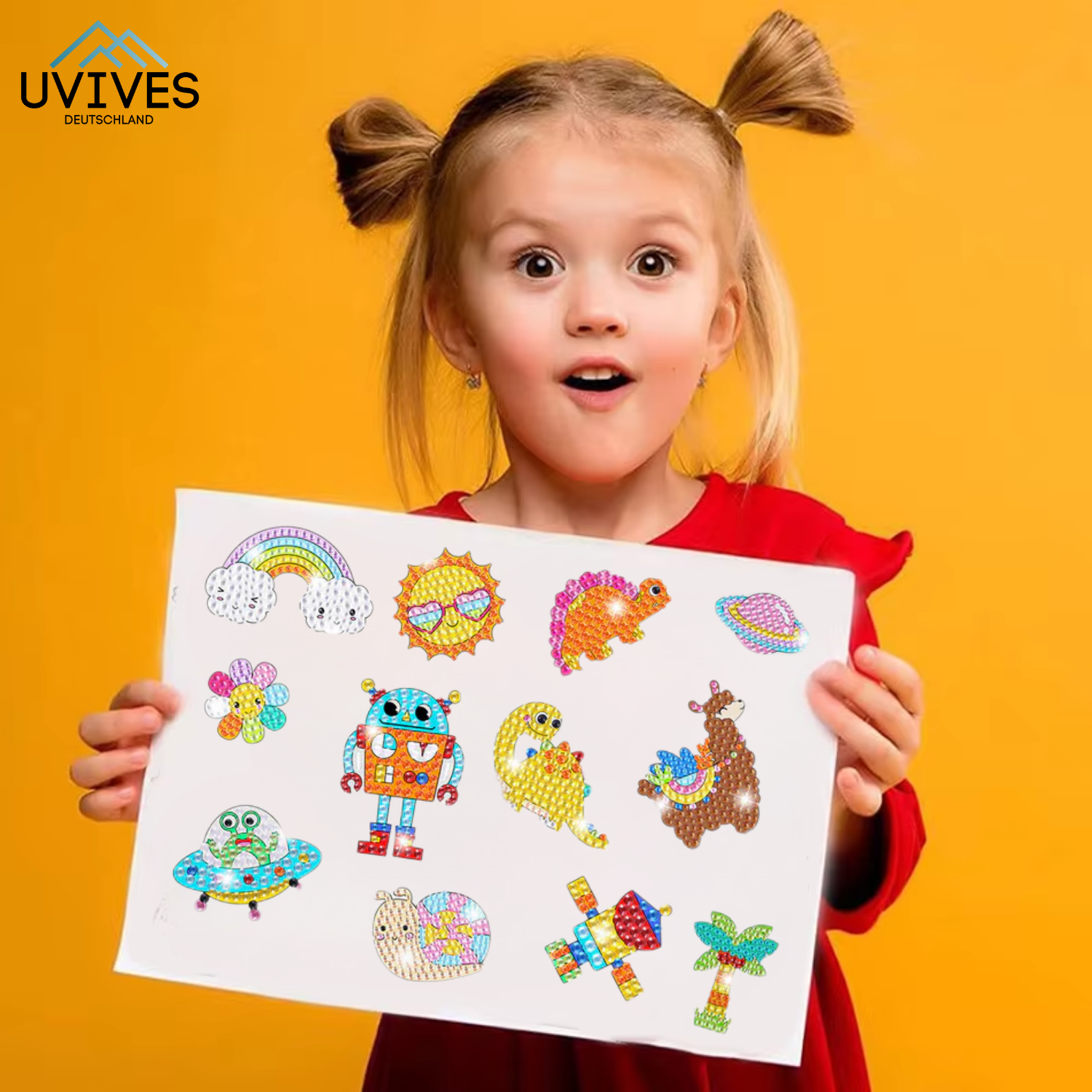 SparkCraft™ – Magiskt diamantmålningsset för barn