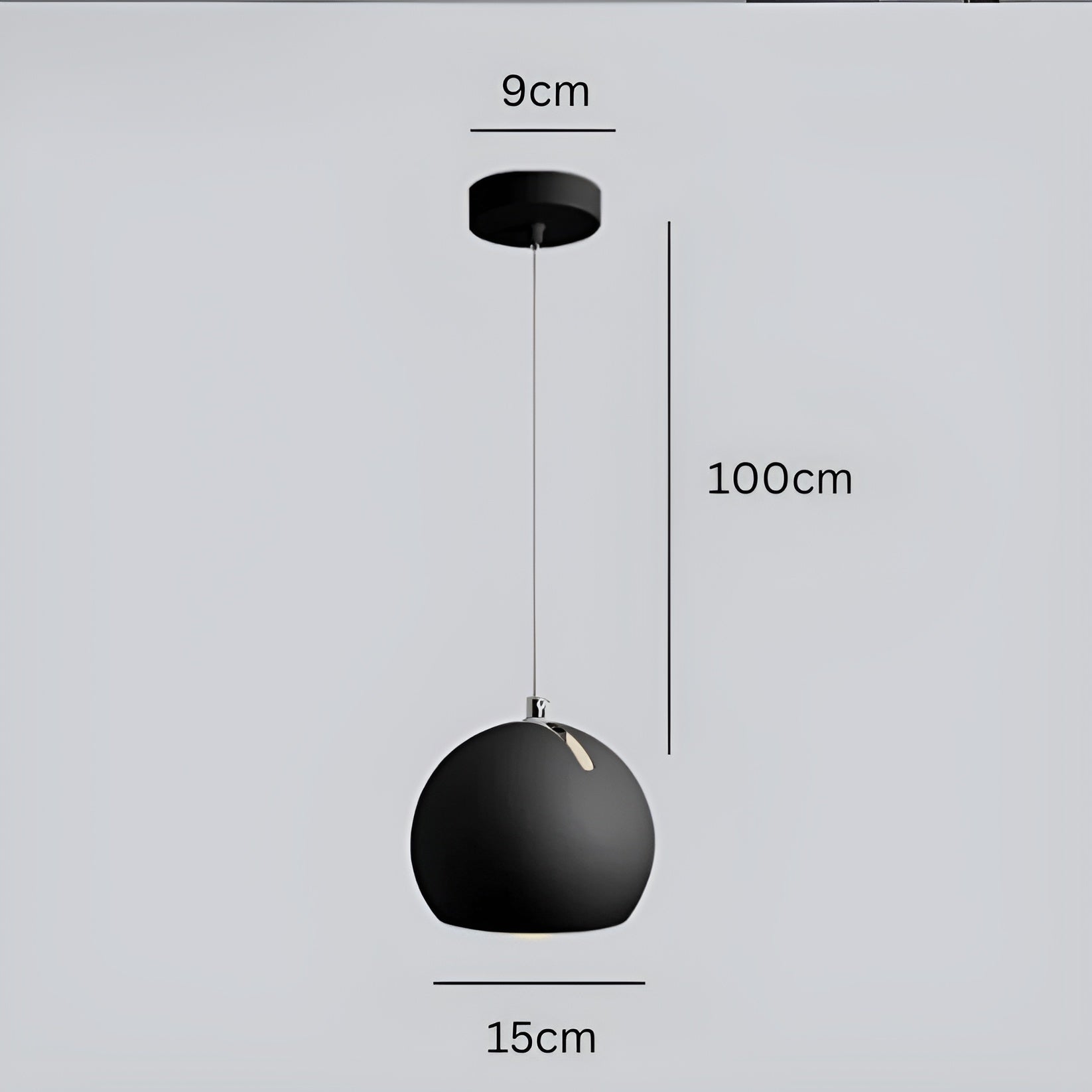 NordicBeam Light – Modern Glob LED Pendellampa
