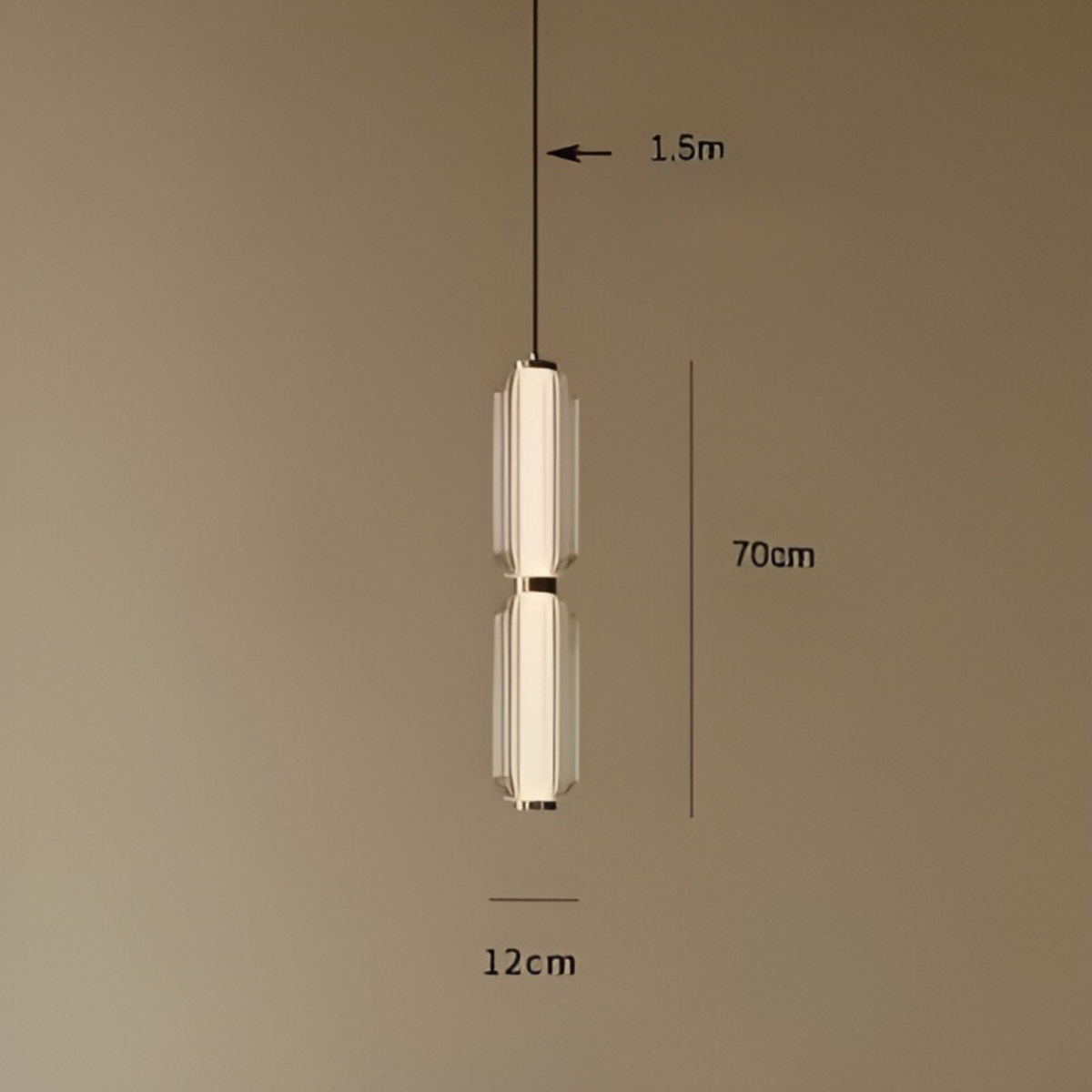 ArticaGlow Light - Lyxig Amerikansk LED-taklampa