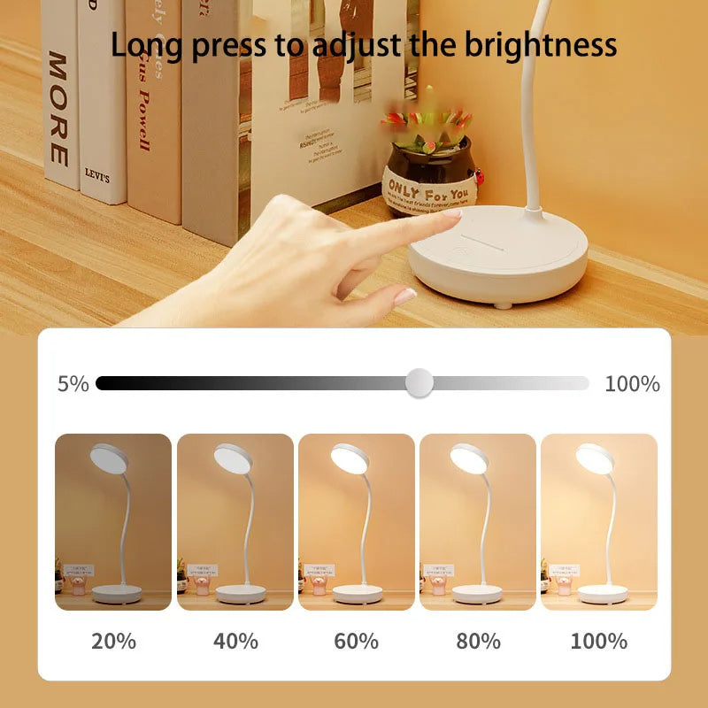 Sängbordslampa - Vitt Ljus