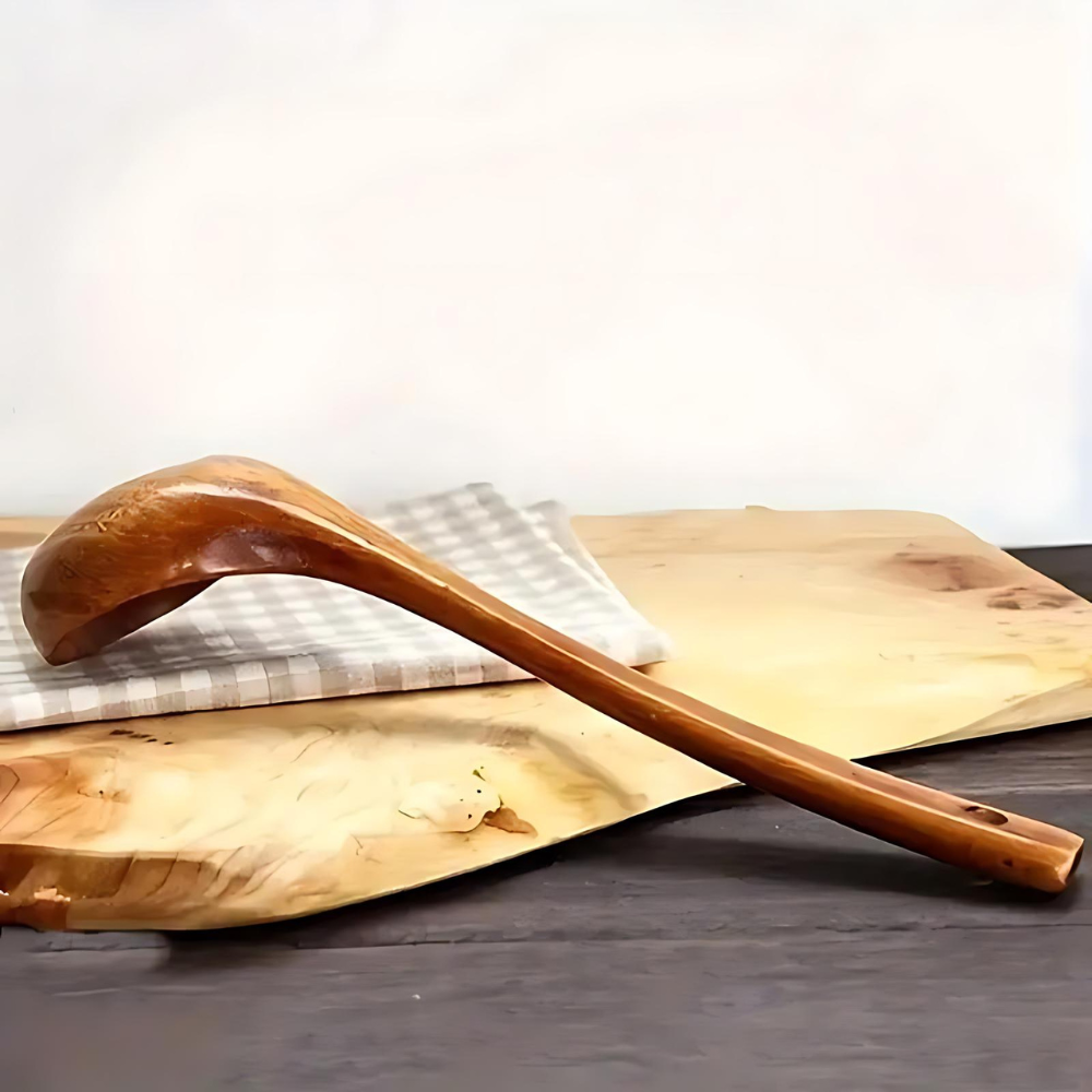 Naturlig Trä Soppsked - 1 st