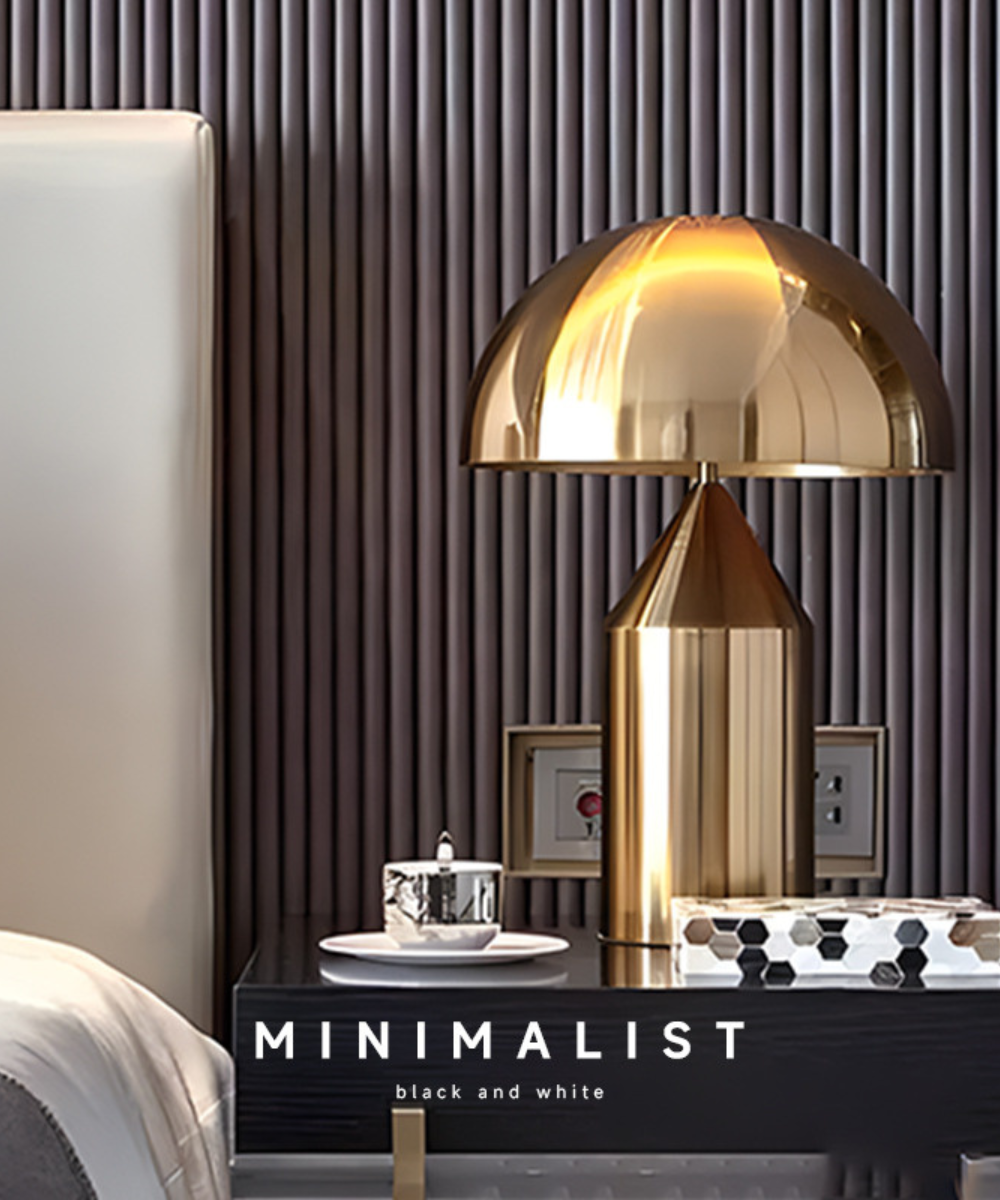 Skandinavisk design svamp bordslampa