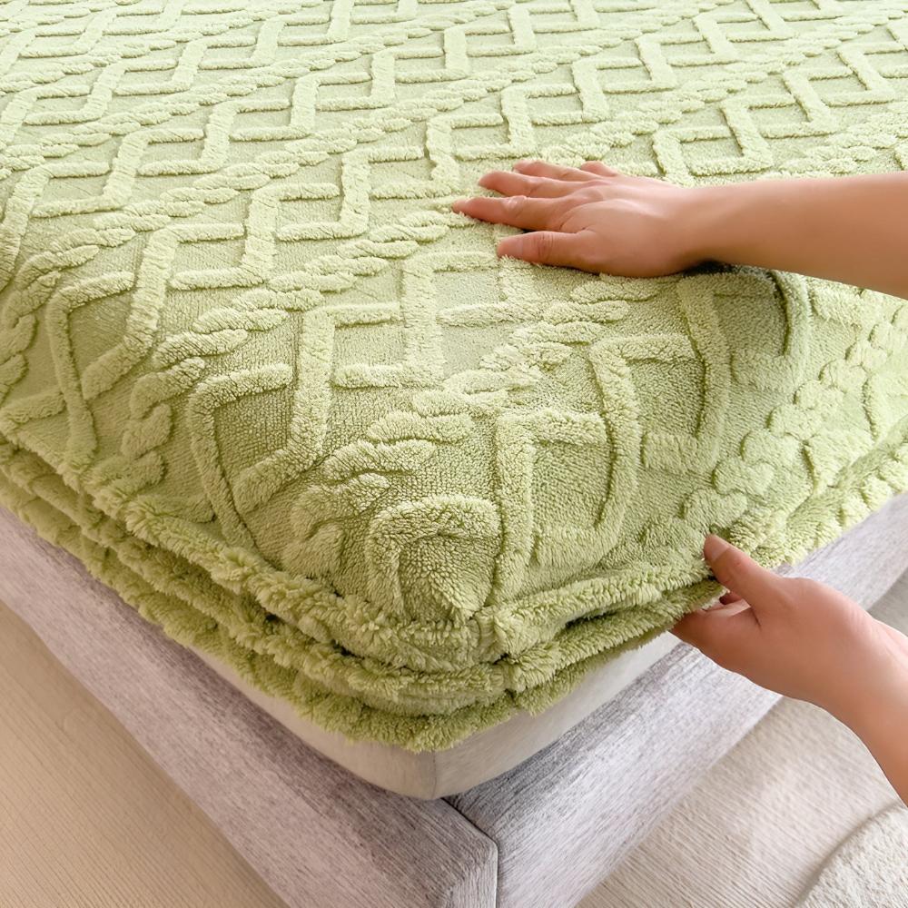 Premium Velvet Sherpa Sängset